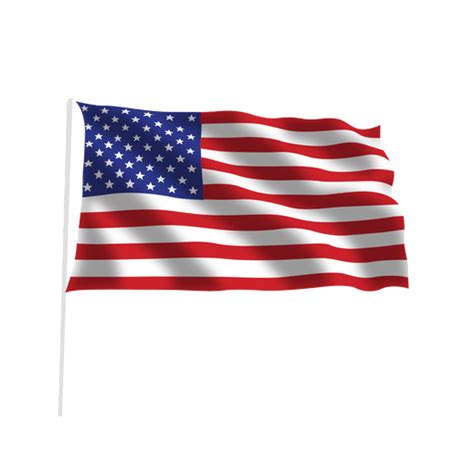 Waving American Flag Transparent Png And Svg Vector File