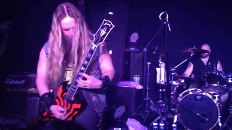 Zakk Wylde On Stage Istanbul Turkey 2014 Youtube