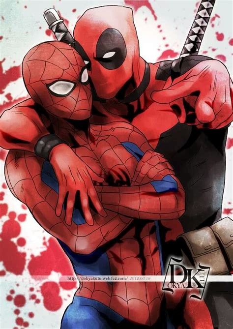 Deadpool And Spider Man Comic Art Merc With The Mouth Deadpool Pinterest Deadpool