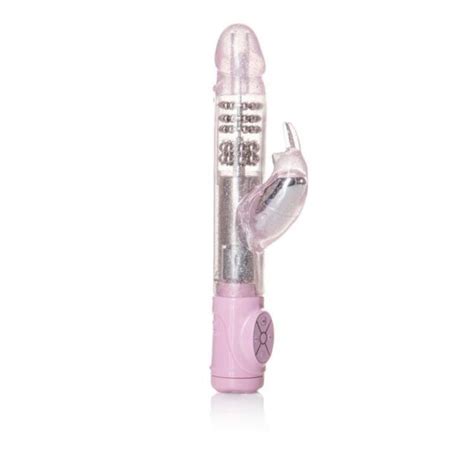 Calexotics Thrusting Action Jack Rabbit Pink Vibrator For Sale Online
