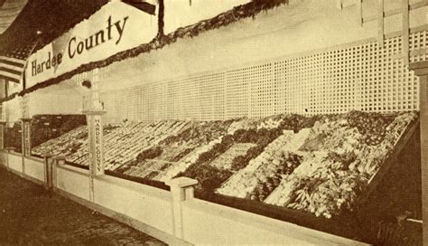 Florida Memory Sectional View Of Hardee County Exhibit