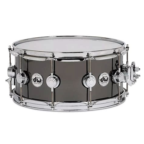 Dw Collectors Series Black Nickel Over Brass 65x14 Reverb France