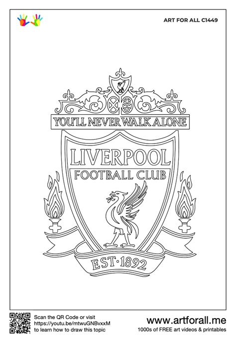 How To Draw Liverpool F C Logo Premier League