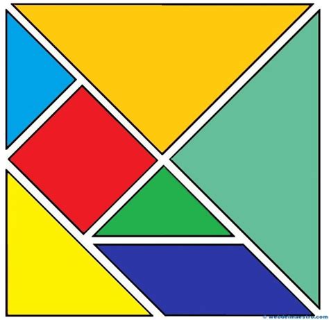 Mediante la repetición, los niños desarrollan habilidades matemáticas como el conteo y sentido numérico. Tangram | Figuras para imprimir online | Tangram ...