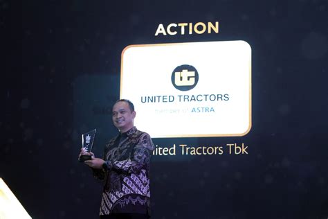Sukses Terapkan Esg United Tractors Raih Penghargaan Trenasia Esg
