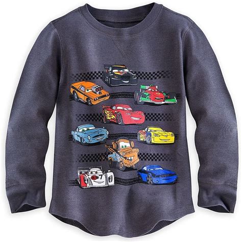 Disney Store Cars Lightning Mcqueen Boy Long Sleeve Thermal