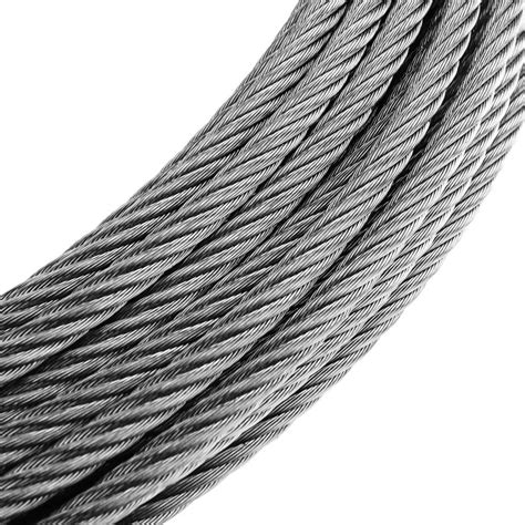 Cable de acero inoxidable de 6,0 mm en bobina de 100 m - Cablematic