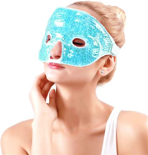 Newgo Ice Pack For Eyes Reusable Ice Masks For Migraine Hot Cold Ice