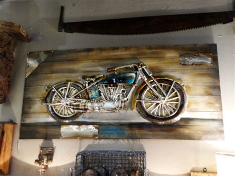 Wall Art 3d Motorcycle Rare Finds Warehouse