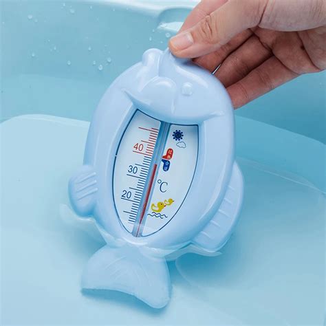 Colors Floating Lovely Fish Shape Baby Bath Water Thermometer Float