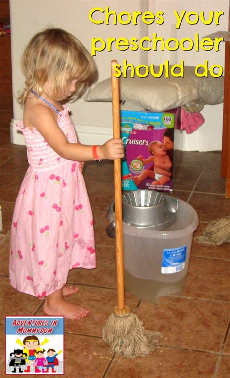 Chores For Preschoolers They Can Do On Their Own