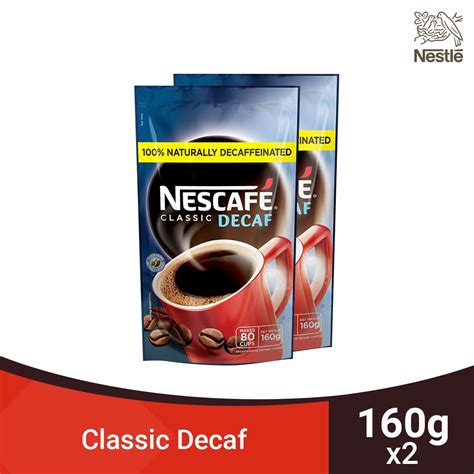 Maybe you would like to learn more about one of these? NESCAFE Classic Decaf Instant Coffee 160g - Pack of 2 | Shopee Philippines