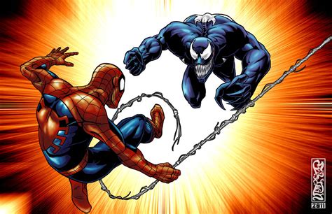 Spider Man Vs Venom By Thexevilxtw1n On Deviantart