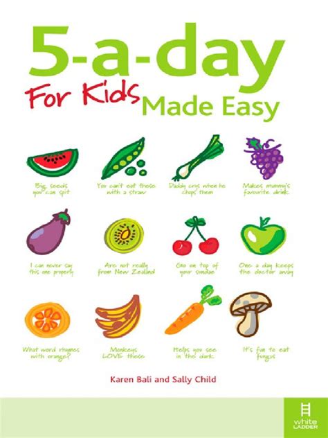 5 A Day For Kids Made Easy Pdf Food Intolerance Dietary Supplements