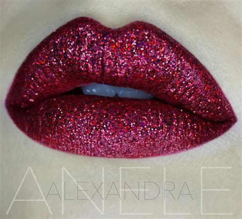 Red Glitter Lips Glitter Lips Red Glitter Lipgloss Lipsticks