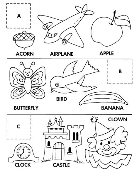 Click any form field in the pdf and start typing. Alphabet Cut & Paste - ABC Activity Sheets - Letter Matching A-B-C | HonkingDonkey