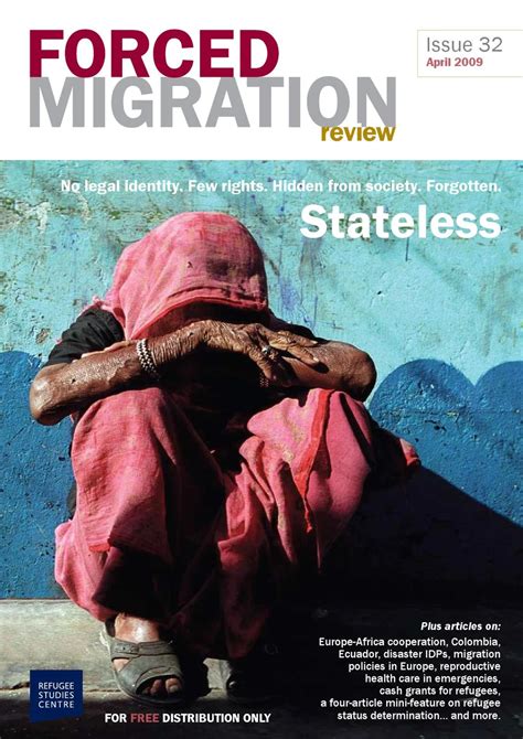 Forced Migration Review Issue 32 By Forced Migration Review Issuu