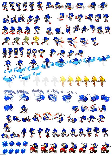 Sonic Advance Custom Sprites