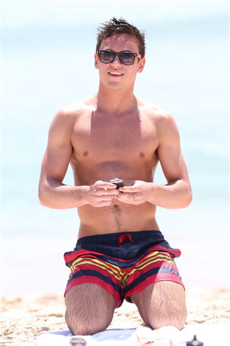Tom Daley At The Beach Oh Yes I Am