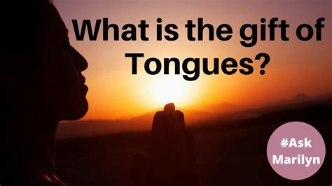 What Is The T Of Tongues Youtube