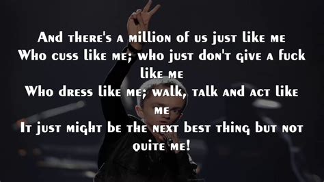 Eminem The Real Slim Shady Lyrics Youtube