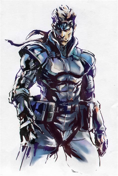 Metal Gear Solid Solid Snake By Ilyabrovkin On Deviantart