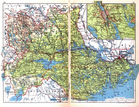 Parks & sehenswürdigkeiten in freier natur in vastmanland county: Fil:Cohrs atlas över Sverige 0011 Närke Södermanland ...