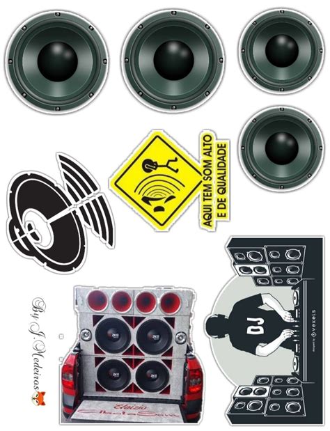 Paredão De Som Desenho Png