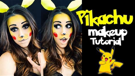 Pikachu PokÉmon Halloween Makeup 2016 Youtube