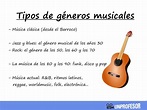 Tipos de géneros musicales - ¡¡RESUMEN + MÚSICA!!