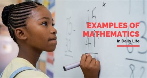 5 Examples Of Mathematics In Daily Life Kay Edu Blog