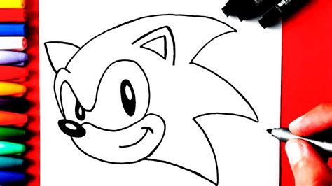 Como Dibujar A Sonic Youtube
