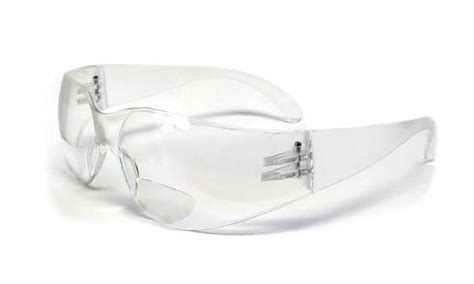 28213 In Clear Wraparound Bifocal Safety Glasses