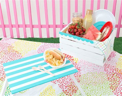 In some cases you can use crate instead a noun basket, when it comes to topics like. DIY Wooden Crate Picnic Basket - Damask Love