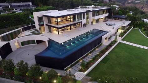 Mega Mansion Bel Air Los Angeles California 180 Million Youtube