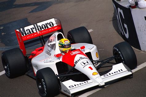 Ayrton Senna Mclaren Mp46 1991 United States Grand Prix In Phoenix