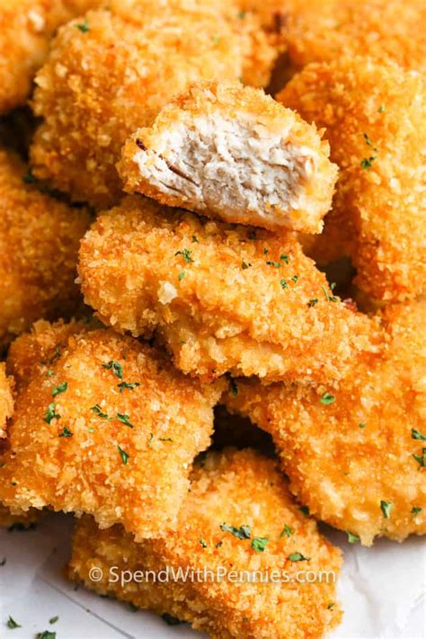 Chicken Chicken Nuggets Baked Chicken Nuggets Recipe Cooking Classy