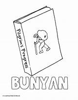 Bunyan Myhomeschoolprintables Pilgrims sketch template
