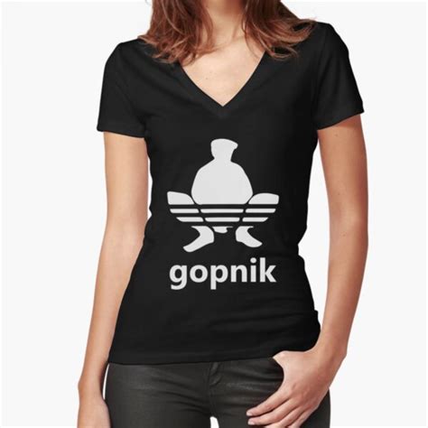 Gopnik Logo T Shirt By Dipardiou Redbubble