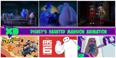 Disneys Haunted Mansion Animation Ducktales Big Hero 6 The Series