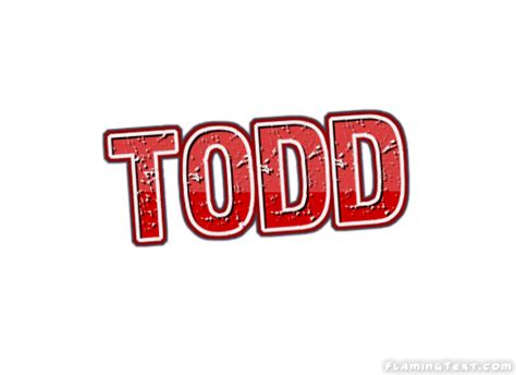 Todd Logo Free Name Design Tool From Flaming Text