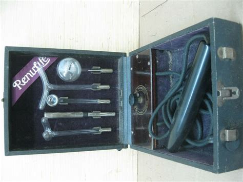 Vintage 1927 Renulife Mod M Violet Device Quack Medicine For Female Hysteria Renulife Vintage