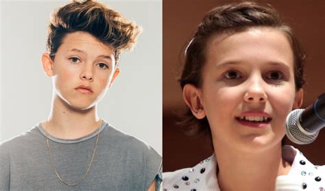 Stranger Things Star Millie Bobby Brown And Musical Ly Standout Jacob
