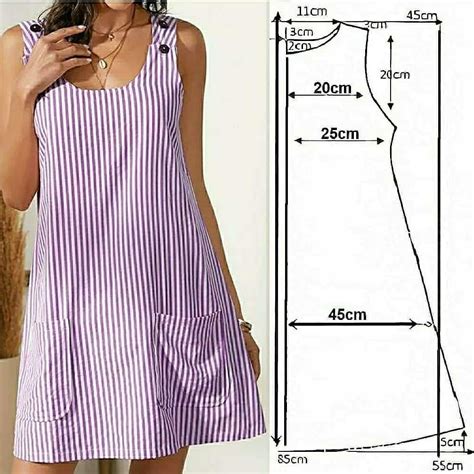 Costura Diy Medidas Y Patrones De Vestidos Sewing Clothes Women Fashion Sewing Dress