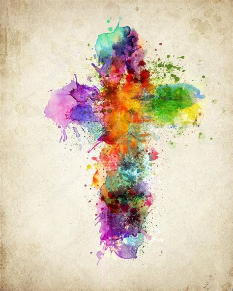 Colorful Abstract Cross — Stock Photo © Kevron2002 30836009