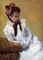 Portrait Of The Artist - Mary Cassatt - WikiArt.org - encyclopedia of ...