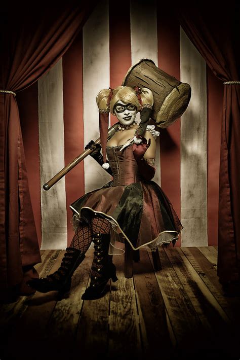 Gotham City Circus Harley Quinn By Enasni V On Deviantart
