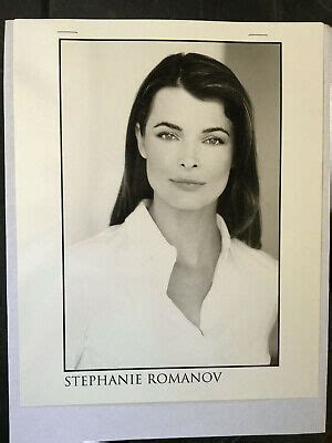 Stephanie Romanov Vintage Headshot Photo With Credits Training And