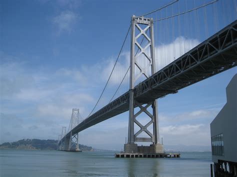 San Francisco Oakland Bay Bridge San Francisco Ca And Oakland Ca
