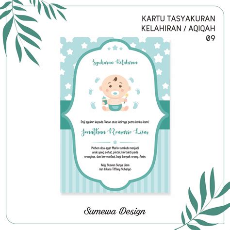 View Desain Kartu Tasyakuran Bayi Images | Blog Garuda Cyber